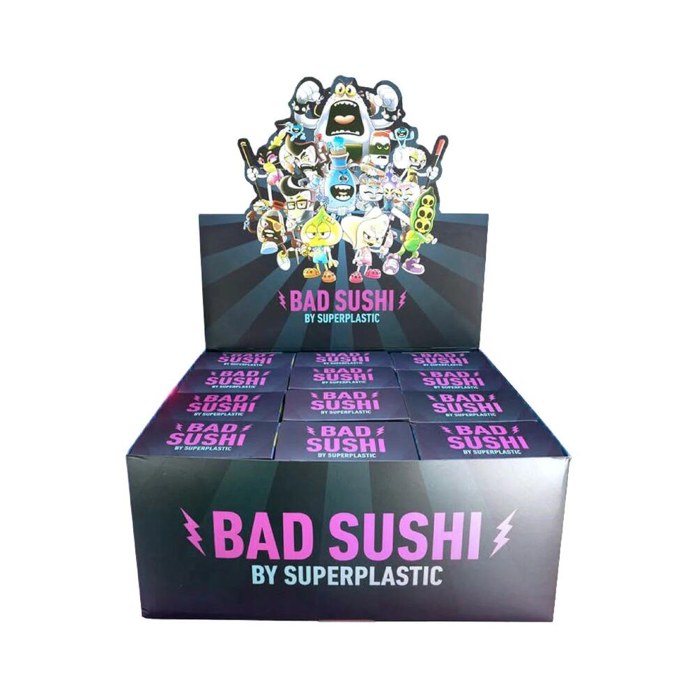 Superplastic BAD SUSHI Full Case 12 Blind Boxes Sealed Vinyl Figures